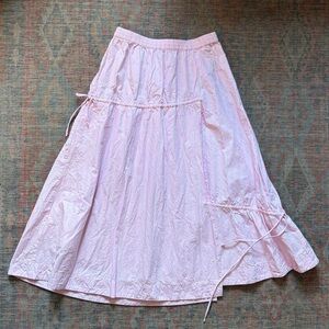 Damson Madder Marine Channel Midi Skirt (US 6 / UK 10)